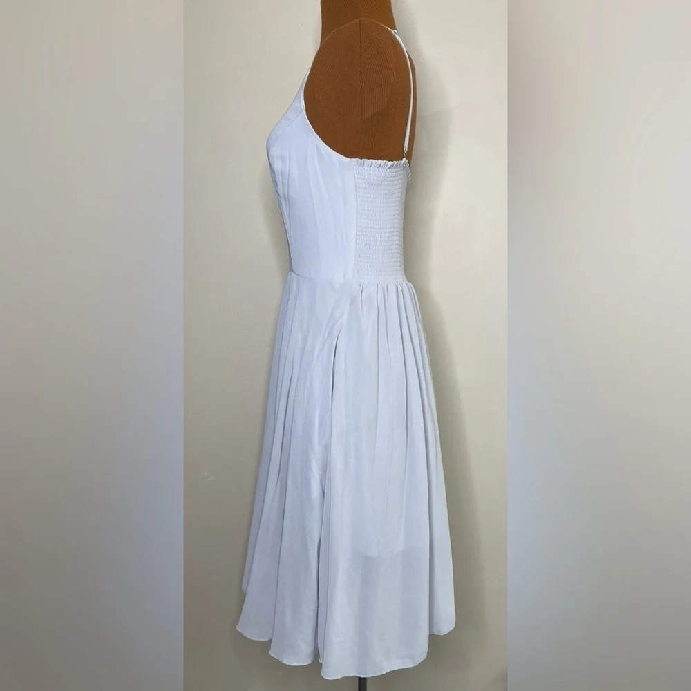 Ellames Summer Dress Spaghetti Strap Cocktail Swing Beach Sundress Size Small - Picture 2 of 10
